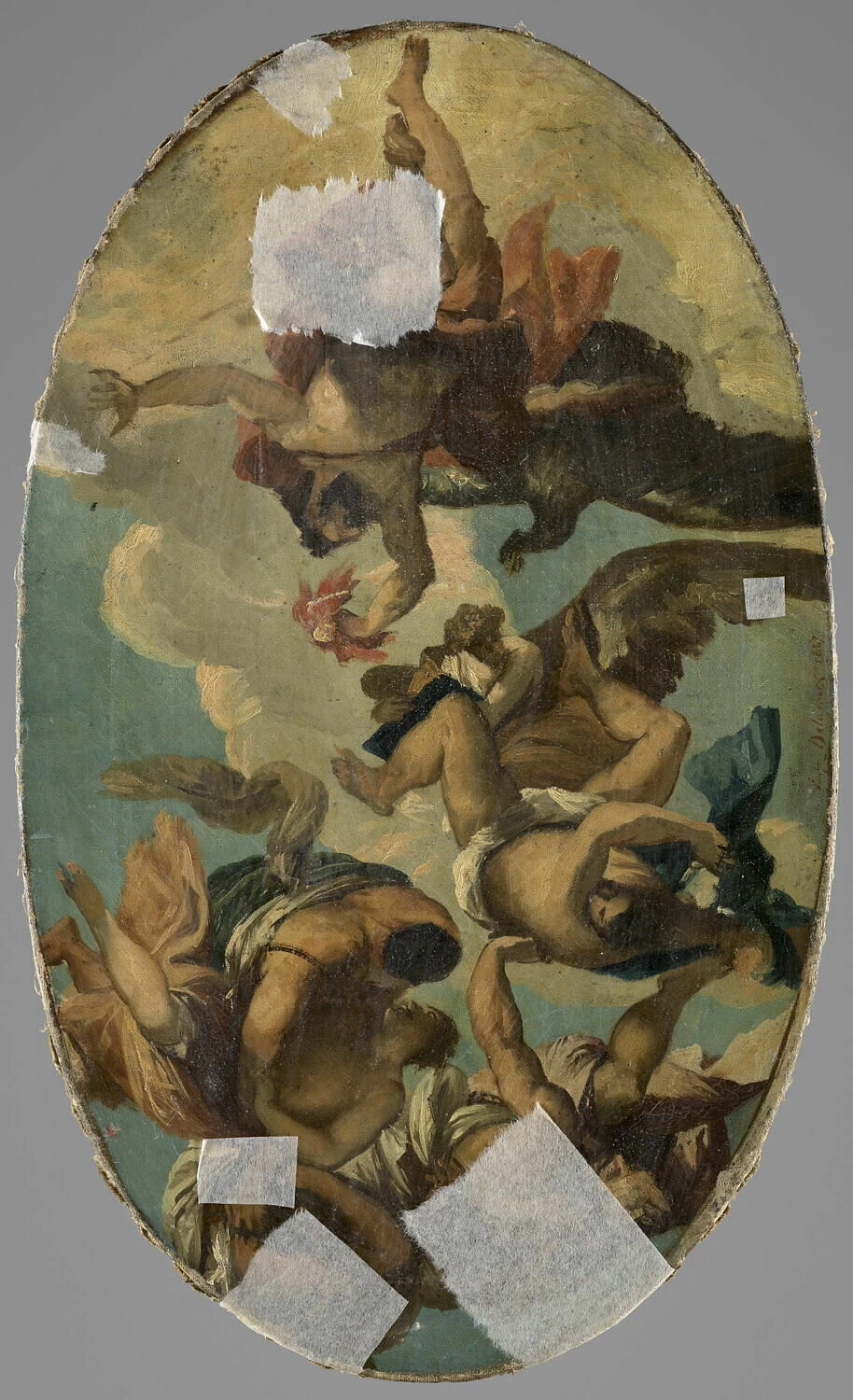 Giove abbatte i Vizi - Museo del Louvre, Parigi